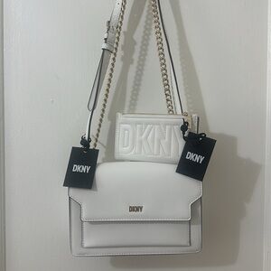 DKNY “Bryant” Crossbody + DKNY wallet